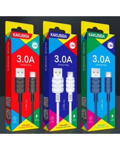 Кабель USB-Type-C KSC-710 Kakusiga Kuge Series 1.2м 3A