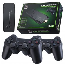 Игровая приставка + 2 джойстика 2.4G Game Stick Lite M8 64G (4k Ultra HD) (зелён.) [309] [204] (40 шт/ящ)