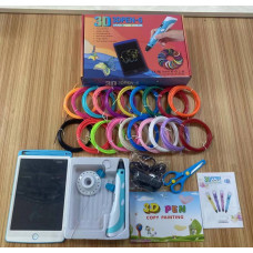 Ручка 3Dpen-6 + планшет для рисования (пластик - PLA высокой t°) // [309] (40 шт/ящ) #