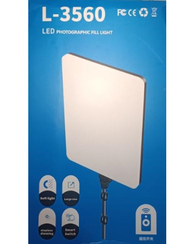 Прямоугольная LED лампа для фотостудии L-3560 [403] (10 шт/ящ)