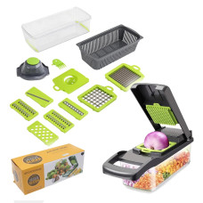 Овощерезка-измельчитель Найсер дайсер плюс Nicer Dicer Plus Vegetable cutter 223-1 (16 предм.) // [101] (24 шт/ящ)