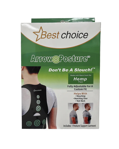 Корректор осанки Posture Corrector 223-75 (чёрный) (S, M, L, XL, 3XL) // [101] (200 шт/ящ)