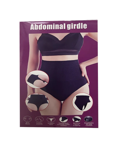 Трусы женские корректируещие Body Shaper 223-85 (беж./черн.) (S, M, L, XL, XXL, XXXL) // [101] (200 шт/ящ)