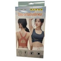Топ для спорта Body Shaper ABC266/223-76 (M, L, XL, 2XL, 3XL) (зелёный, персик, бежевый, чёрный) // [101] (200 шт/ящ)