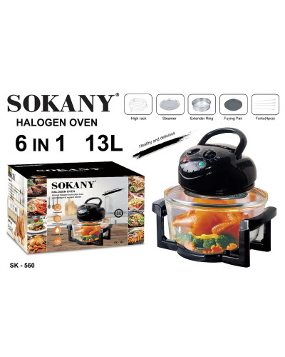 Мультипечь-духовка Sokany SK-560-BS // // [101] (4 шт/ящ)