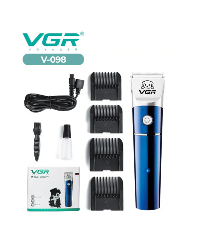 Машинка для стрижки животных VGR V-098 // [403] (24 шт/ящ)+