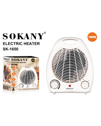 Тепловентилятор дуйка SOKANY SK-1650 // [101] (12 шт/ящ)