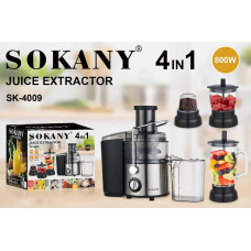 Соковыжималка SOKANY SK-4009 // [101] (4 шт/ящ)