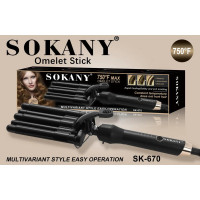 Плойка SOKANY SK-670 (5 волн) // [101] (24 шт/ящ)