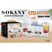 Соковыжималка SOKANY SK-4008 // [101] (4 шт/ящ)