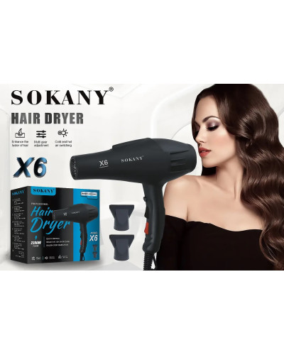 Фен SOKANY X6 // [101] (24 шт/ящ)