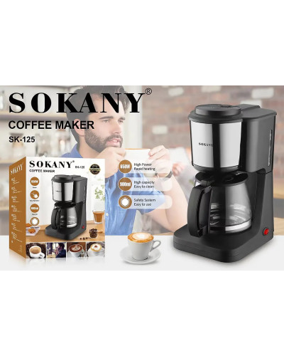 Кофеварка SOKANY SK-125 // [101] (8 шт/ящ)