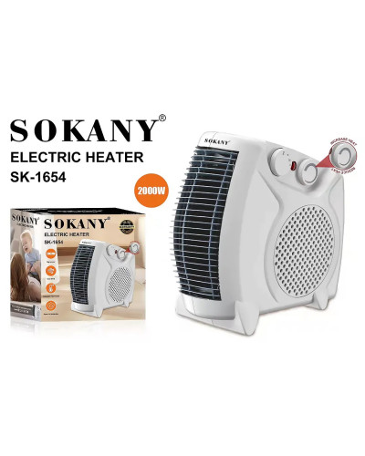 Тепловентилятор дуйка SOKANY SK-1654 // [101] (20 шт/ящ)