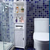 Полка стелаж пластиковая в ваную PK-03 (120cm*20cm*20cm) // [602] (10 шт/ящ)