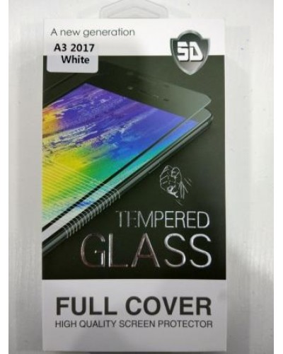 Панель передня 5D GLASS A3 2017 (White, black, gold)