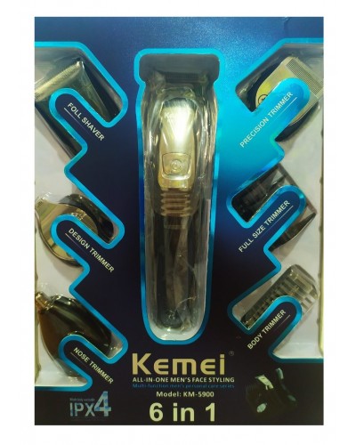 Машинка для стрижки Kemei LFQ-KM-5900 6в1 (30)