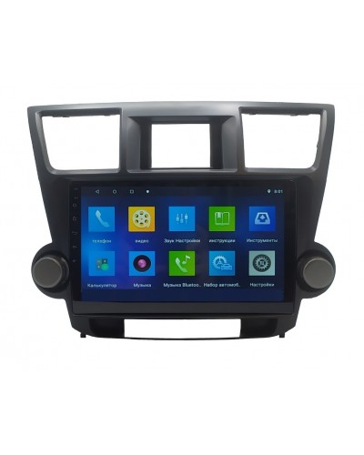 Автомагнитола штатная Toyota Highlander 2009-2014 (10") Android 10.1 (4/32)