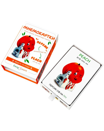 Мнемокарты EasyLearn Выпуск 1: Фрукты и ягоды