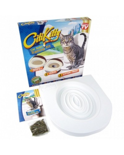 Набір для привчання кішок до унітаза CitiKitty Cat Toilet Training Kit