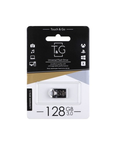 USB Flash Drive 3.0 T&G 128gb Metal 106