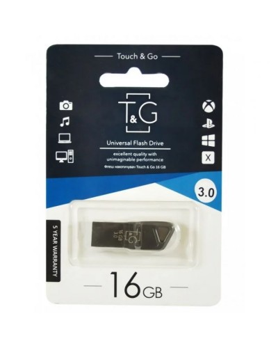 USB Flash Drive 3.0 T&G 16gb Metal 114