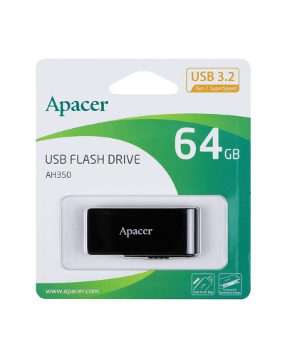 USB Flash Drive 3.2 Apacer AH350 64Gb