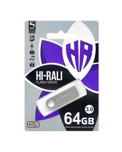 USB Flash Drive 3.0 Hi-Rali Shuttle 64gb