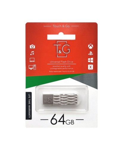 USB Flash Drive T&G 64gb Metal 103