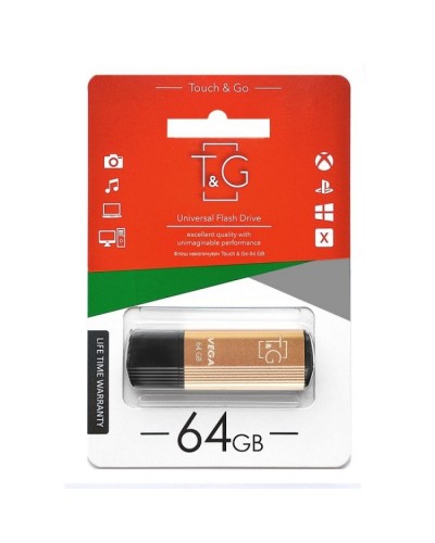 USB Flash Drive T&G 64gb Vega 121