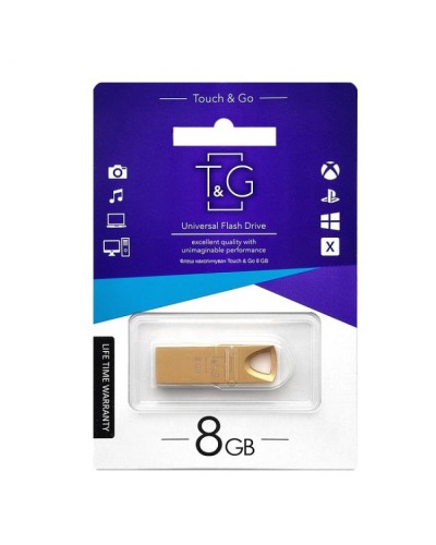 USB Flash Drive T&G 8gb Metal 117