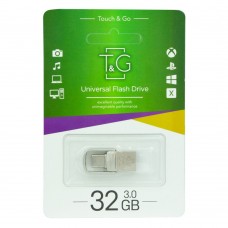 USB OTG T&G 2&1 3.0 Type C 32GB Metal 104 мятая упаковка