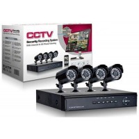 🟢 Система видеонаблюдения CCTV на 4 камеры