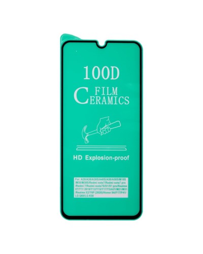 Захисне скло Film Ceramic для Samsung A03s/A12/A22/A32/M12 Oppo A15 без упаковки