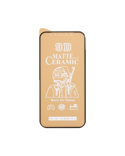 Защитное стекло Film Ceramic Matt for Apple Iphone 12 Mini без упаковки