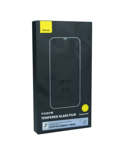 Захисне скло Baseus Crystal Антиударне 0.3mm для IPhone 14 (2 шт) SGJC030002