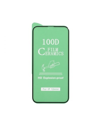 Защитное стекло Film Ceramic for Apple Iphone 12 Mini без упаковки