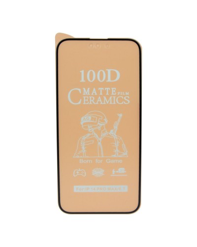 Защитное стекло Film Ceramic Matt for Apple Iphone 13 PRO MAX/ 14 PLUS без упаковки