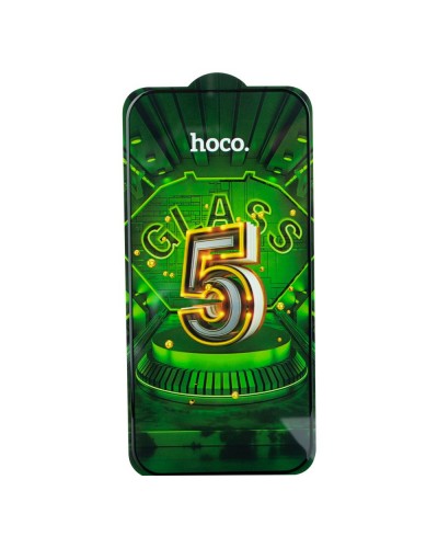 Поштучно (тех.пак) Захисне скло Hoco G12 5D for Apple Iphone 14 Pro