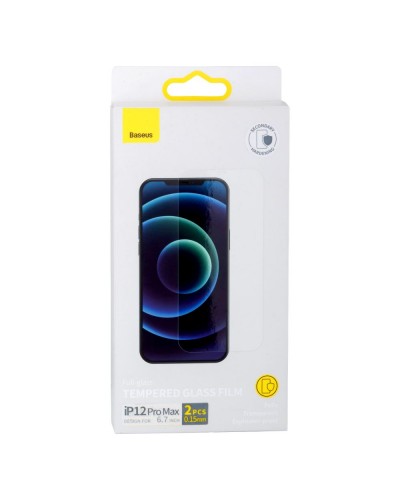 Захисне скло Baseus 0,15 мм для Iphone 12 Pro Max (2 шт.) SGAPIPH67N